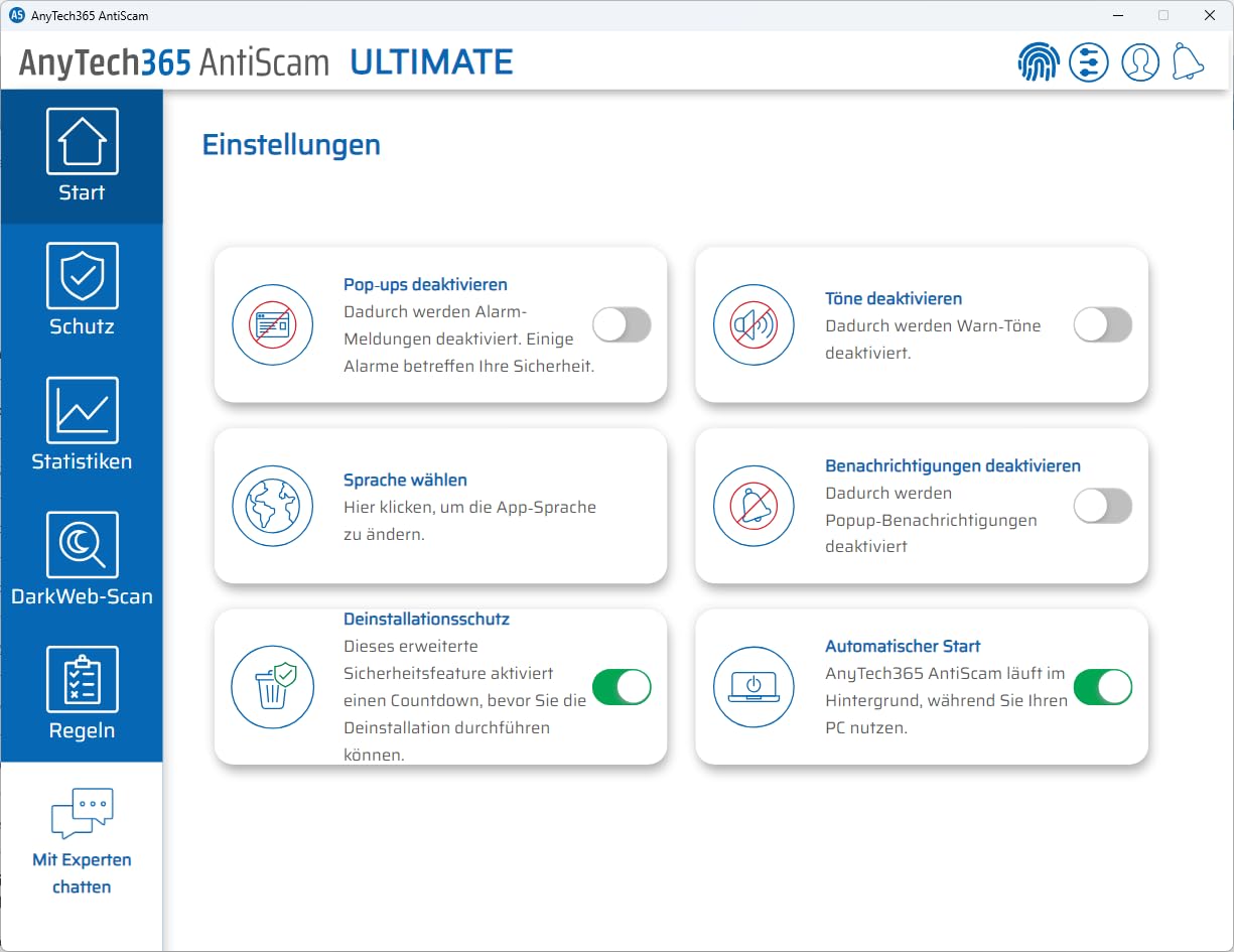 AnyTech365 AntiScam Ultimate | Kompatibel mit Windows| 1Gerät | 1 Jahr | Setzen Sie sich vor Betrug zur Wehr | Aktivierungscode per E-Mail [software_key_card]