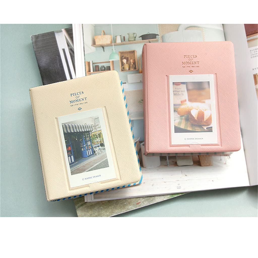 Álbum de Fotos, Bolsillos para álbum de Fotos, Mini Estuche para fotografías instantáneas, Almacenamiento para álbum de películas (Paquete de 3)