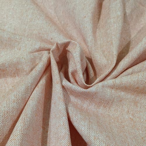 Image of Single Bed Sheet Cotton | for Single Bed, 60 x 90 inch, Pure Cotton, Breathable Fabric, Pack of 2 Pink & Yellow (1, FN-Orange)