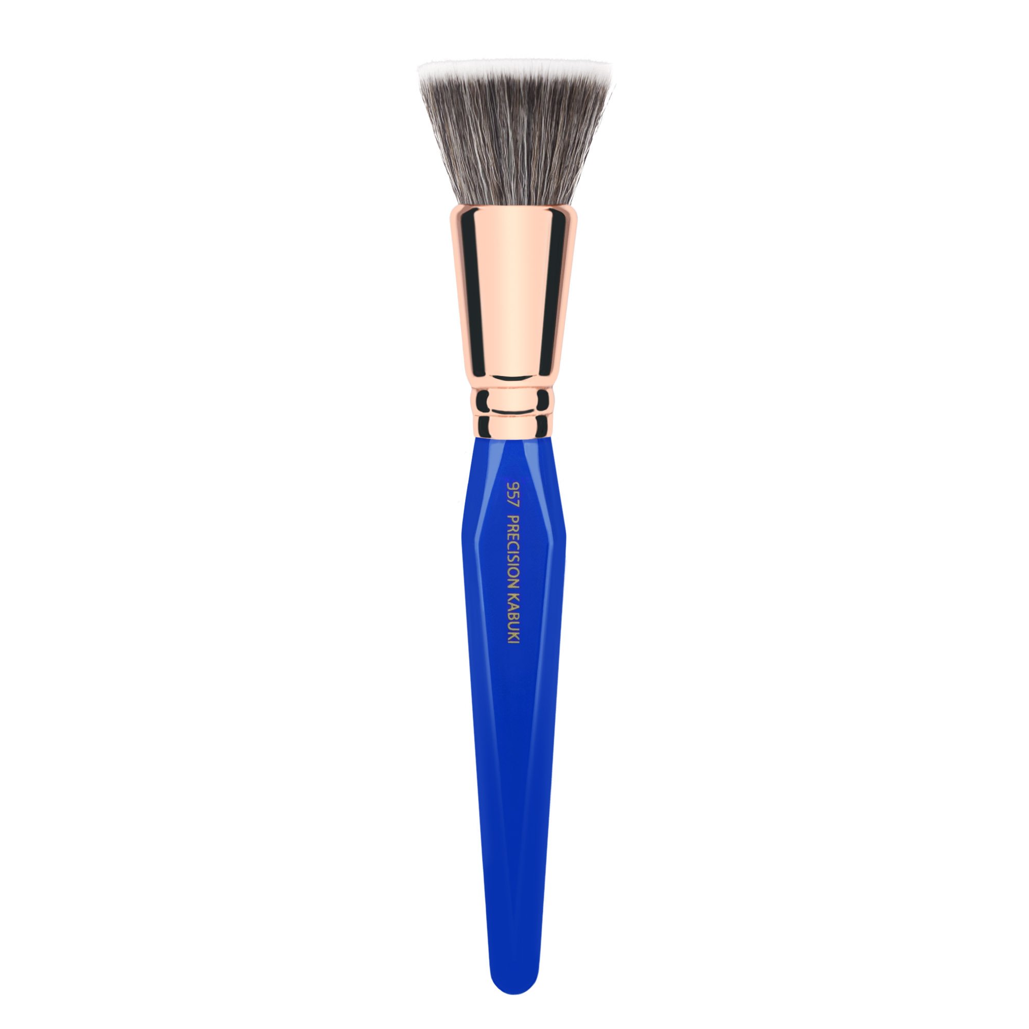 Bdellium Tools Pennello professionale per trucco triangolo dorato - Precision Kabuki 957