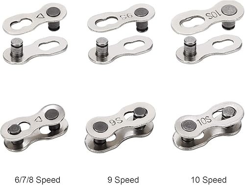 Miniatura 7 de Alicates de eslabones para bicicleta, divisor de cadena, 6 pares de eslabones perdidos de bicicleta, alicates de cadenas QKURT para reparación de