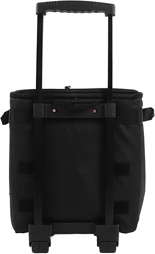 Miniatura 8 de Hielera grande con ruedas, 43L a prueba de fugas, aislada, suave, con ruedas y asa para playa, campamento, patio, viajes, pesca, picnic al aire