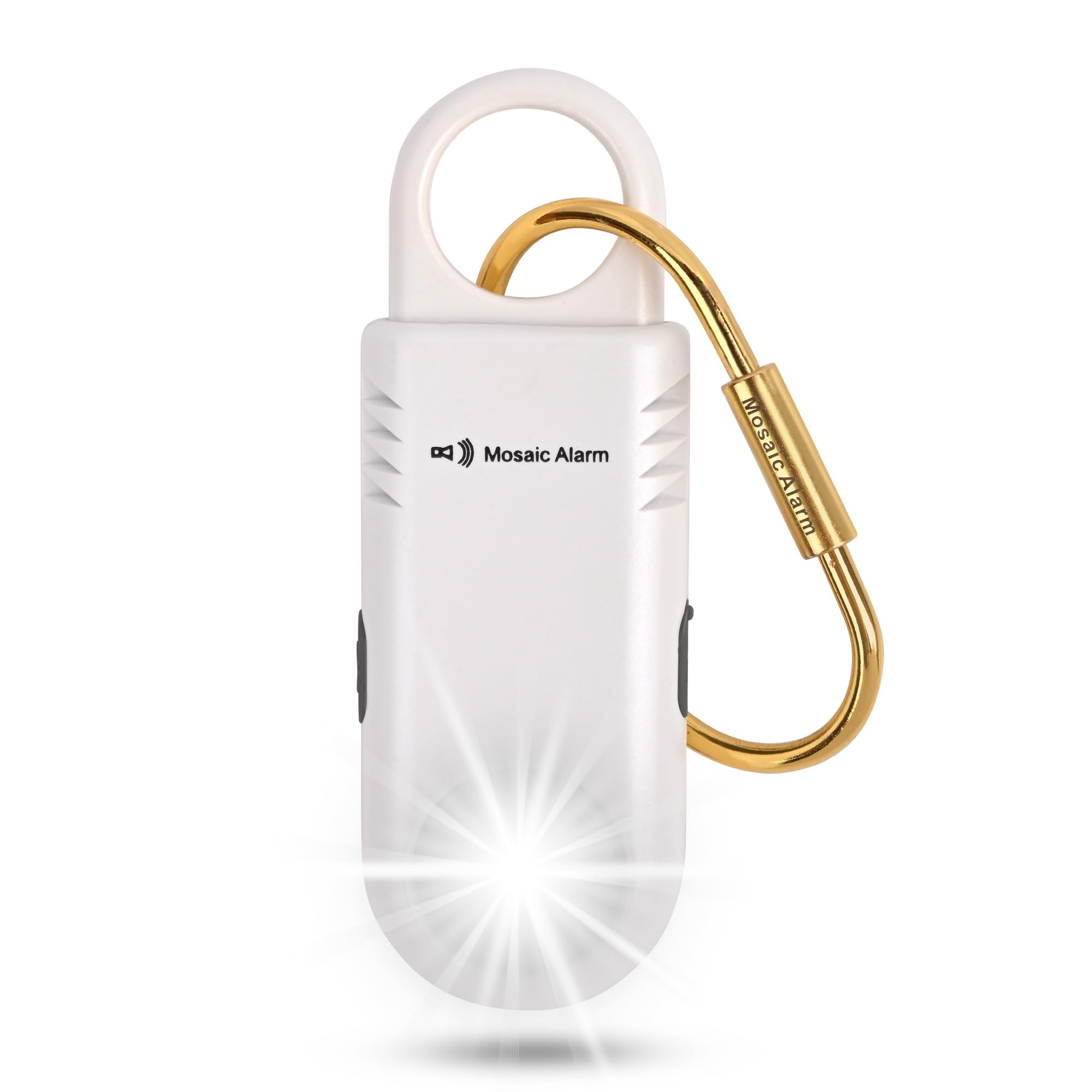 Rechargeable 135dB Personal Alarm Ultra Bright Flashlight &amp; Strobe Light