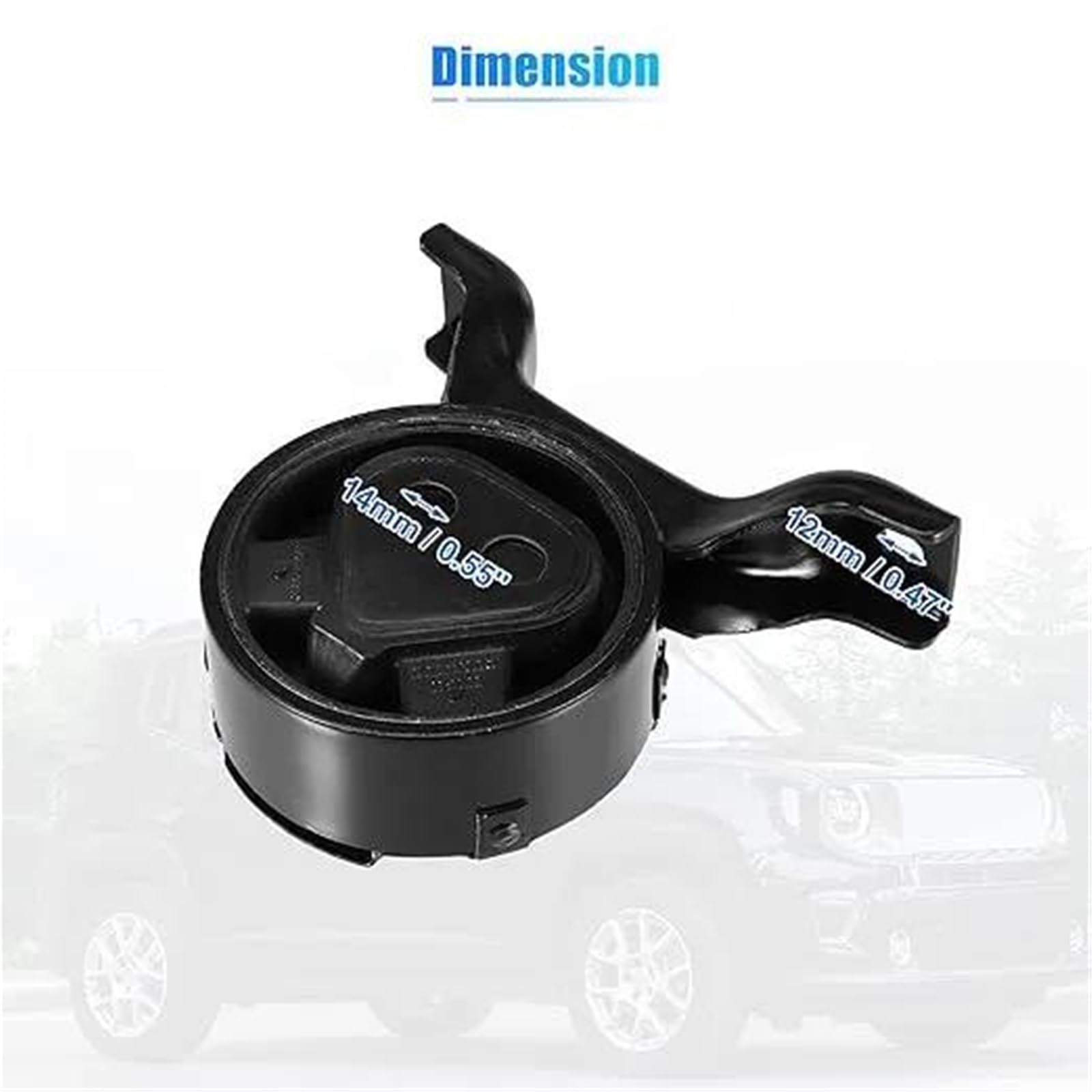 Generico Revisione del Motore Supporto Differenziale Posteriore Motore Auto per Toyota RAV4 2.0L 2.4L 1996-2005 52380-42082 52380-42050
