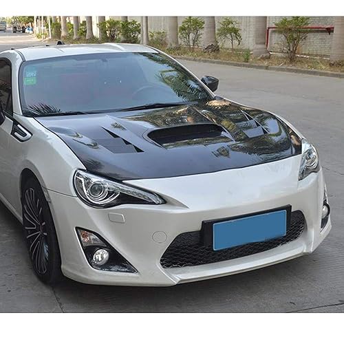 MCARCAR KIT Carbon Fiber Front Engine Bonnet Hood Cover Fits for Subaru BRZ 2013-2018 Toyota FT86 GT86 Scion FR-S 2012-2018