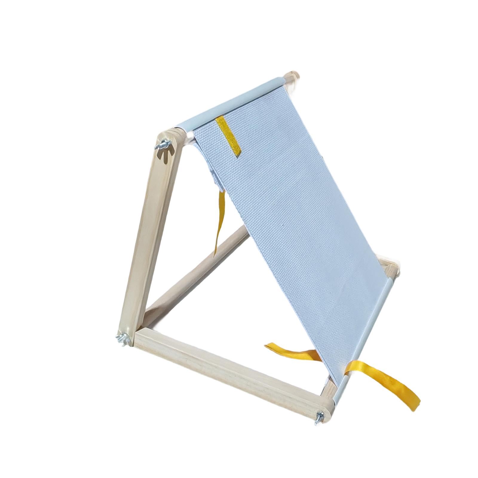 Supporto da Tavolo per Ricamo, Robusto, Telaio per Punto Croce Fatto a Mano, Accessori per Cucito per Principianti sulla Scrivania di Casa, Dadi Metallici