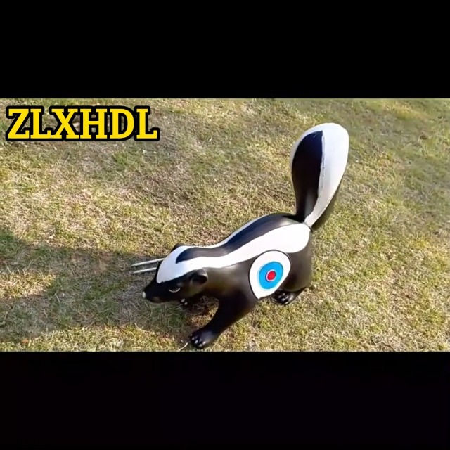 3D-Skunk Bogenschießziel Aus PU – Wetterfest & Lebensecht Für Draußen