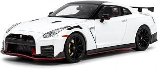 PAUDI MODEL 1/18 ミニチュアモデル NISSAN GT-R NISMO R35 2022 ホワイト ダイキャストモデルカー [並行輸入品]
