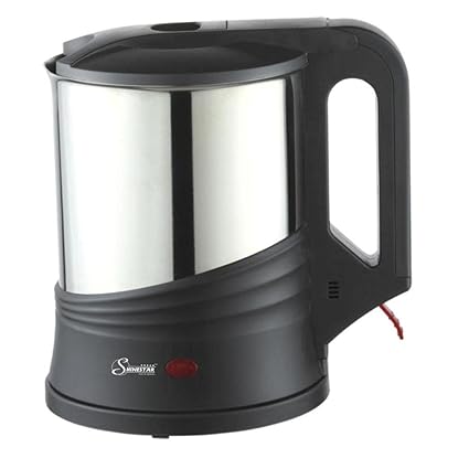 Shinestar 1. 7Ltr Electric Kettle (Model No. : 7, Silver & Black)
