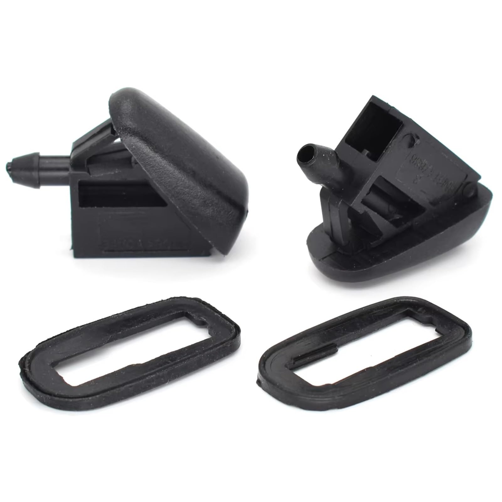 Acarking One Color Car Windshield Sprayer Compatible With For Fiesta 2001 2002 2003 2004 2005 2006 2007 Mk5 2X Front Windshield Wiper Washer Jets Nozzle