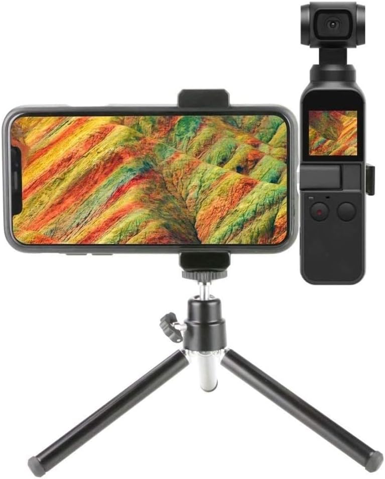 Selfie Stick Tripod,Portable All-in- Professional, Heavy Duty Aluminum, Lightweight, Non Skid Tripod Feet