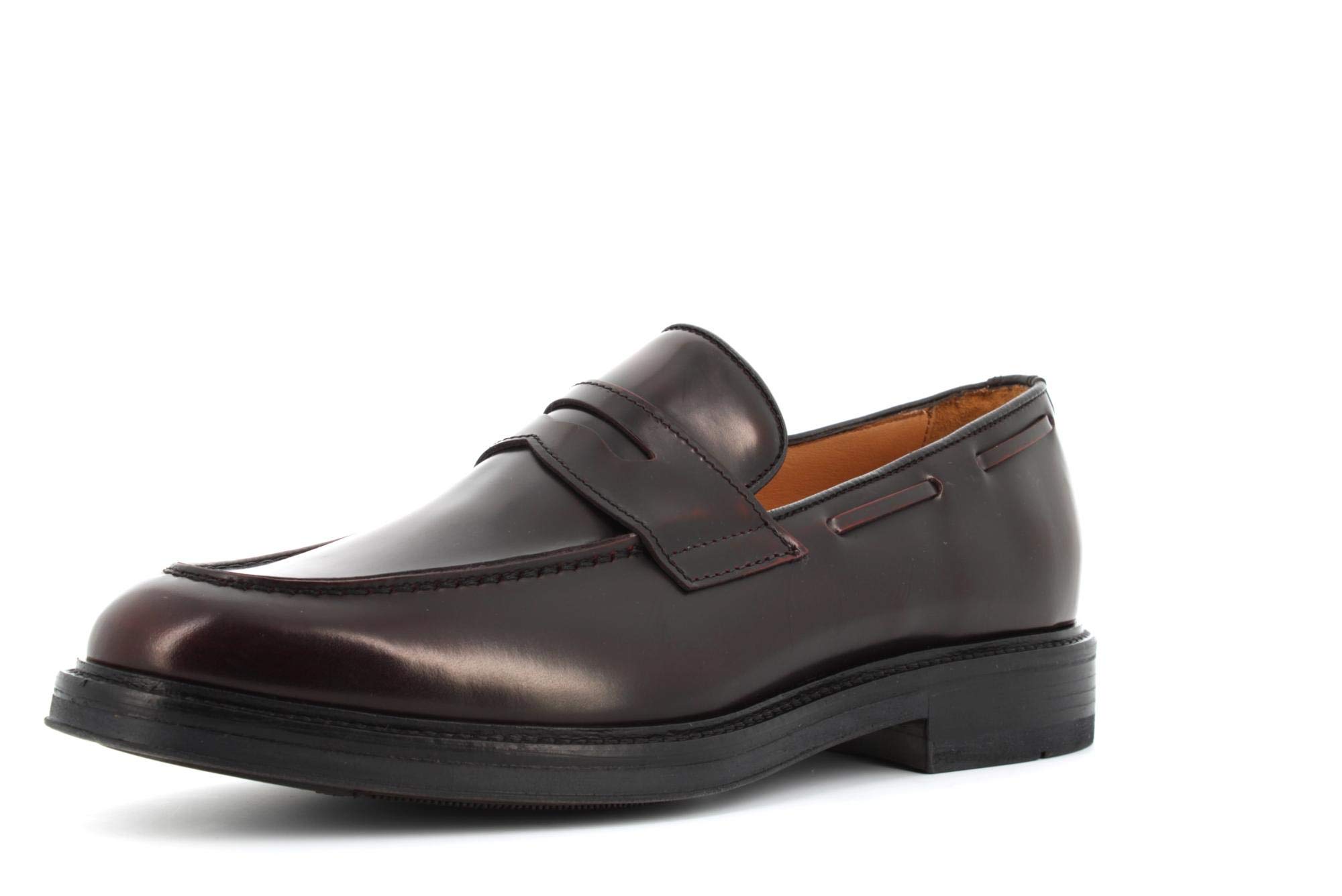 Men's Shoes Loafers 19939-D-U64 Dalton Bordeaux Size 45 Bordeaux