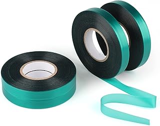 Sponsored Ad - KINGLAKE GARDEN Stretch Tie Tape Roll-4 Rolls Total 600 Feet 1/2" Green Garden Tape,Plant Ribbons Plant Gar...