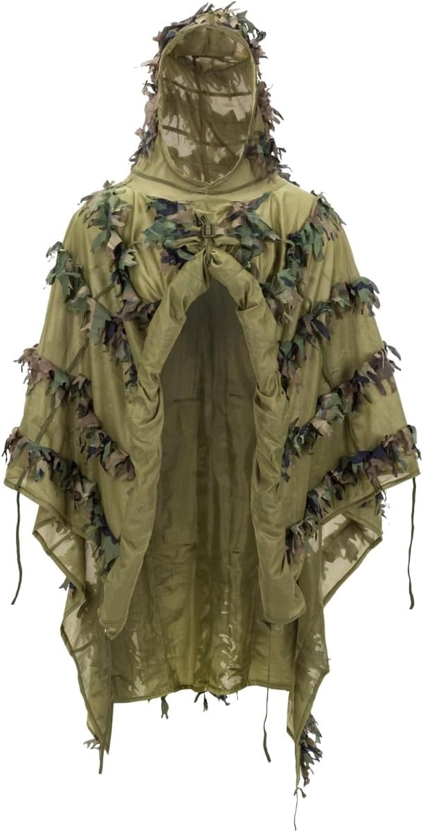 Helikon-Tex Leaf Ghillie Poncho US Woodland