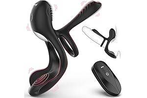 3 in 1 Vibrating Cock Ring Sex Toys