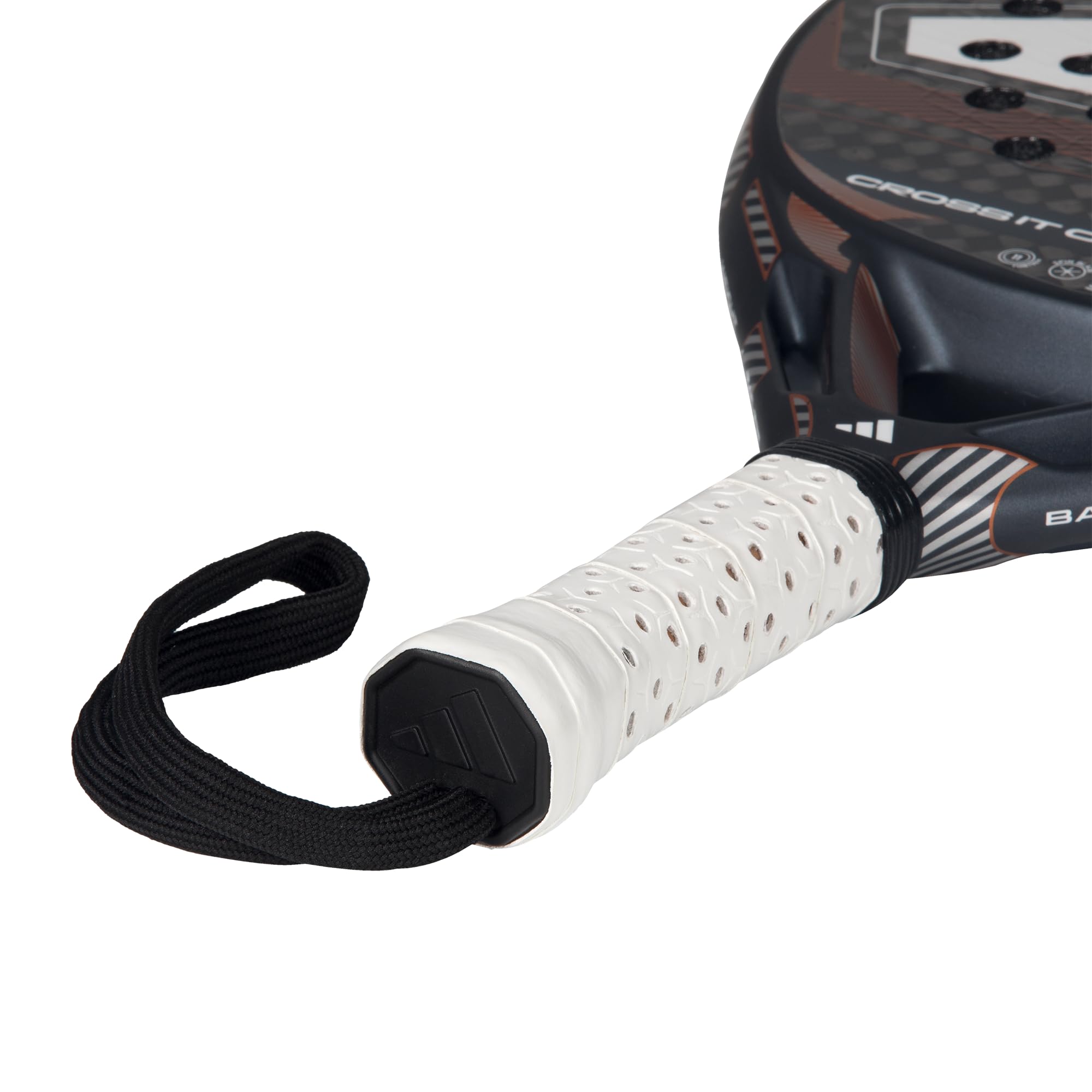 Pala de pádel adidas Cross IT Carbon Ctrl 2026,Cobre, Forma Redonda,Goma eva Soft Performance,Fibra Carbono aluminizado 6k