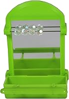 Vista 1 de Penn-Plax Bird Life - Perca para pájaros con espejo y taza de semillas