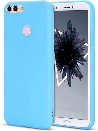 Anfire Funda Huawei P Smart, Carcasa Huawei P Smart, Suave Silicona Gel TPU Case Ultra Delgado Mate Goma Protectora Case para Huawei P Smart Flexible Caja Bumper Cover Anti Rasgu?os Tapa - Azul Anfire Funda Huawei P Smart, Carcasa Huawei P Smart, Suave Silicona Gel TPU Case Ultra Delgado Mate Goma Protectora Case para Huawei P Smart Flexible Caja Bumper Cover Anti Rasgu?os Tapa - Azul
