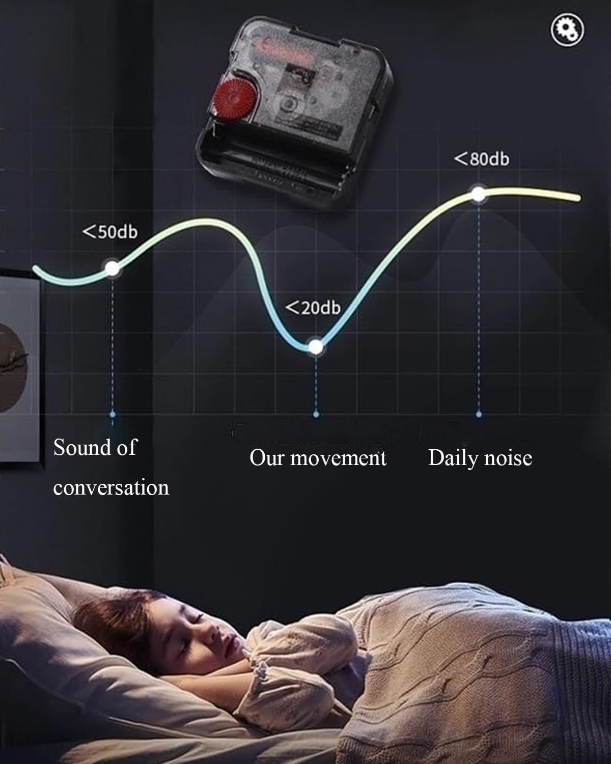 Orologio Da Parete Moderno 3D For Angolo-grande Orologio Da Parete Contemporaneo Con Luce LED E Pendolo, Silenzioso Senza Ticchettio Reloj De Pared Para Sala Moderno, For Soggiorno, Camera Da Letto