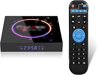 2/4GB RAM 16/32/64/128GB ROM Ultra HD 6K Dual Band WiFi Media Player Android 10.0 Set Top Box,4GB+128GB