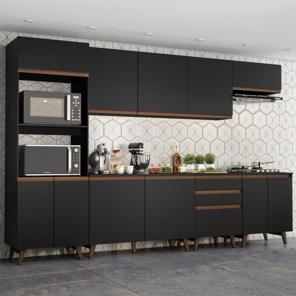 Madesa Full Modular Kitchen Complete Set with Ample Storage