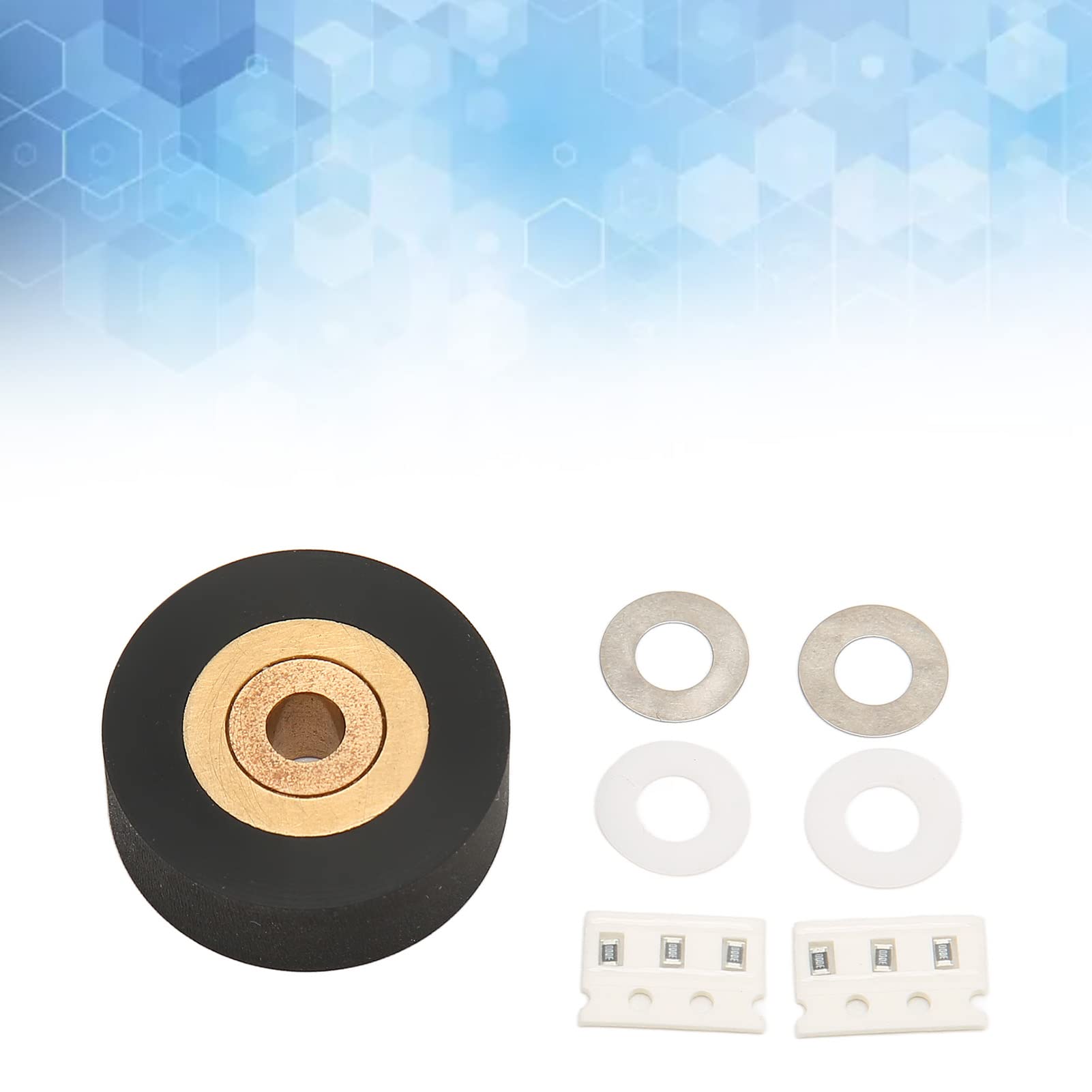 Remplacer le Galet Presseur, Galet Presseur de Protection UV Professionnel, Roulement en Bronze fritté de Taille de Précision Universelle pour A67 pour PR99