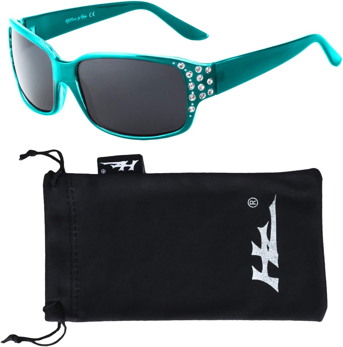 Polarized Sunglasses for Women - Premium Fashion Sunglasses - HZ Series Diamante Womens Designer Sunglasses - Image 4