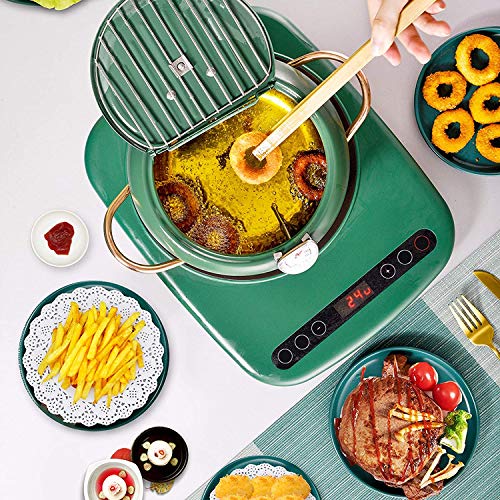 Alfaview friggitrice tempura in acciaio