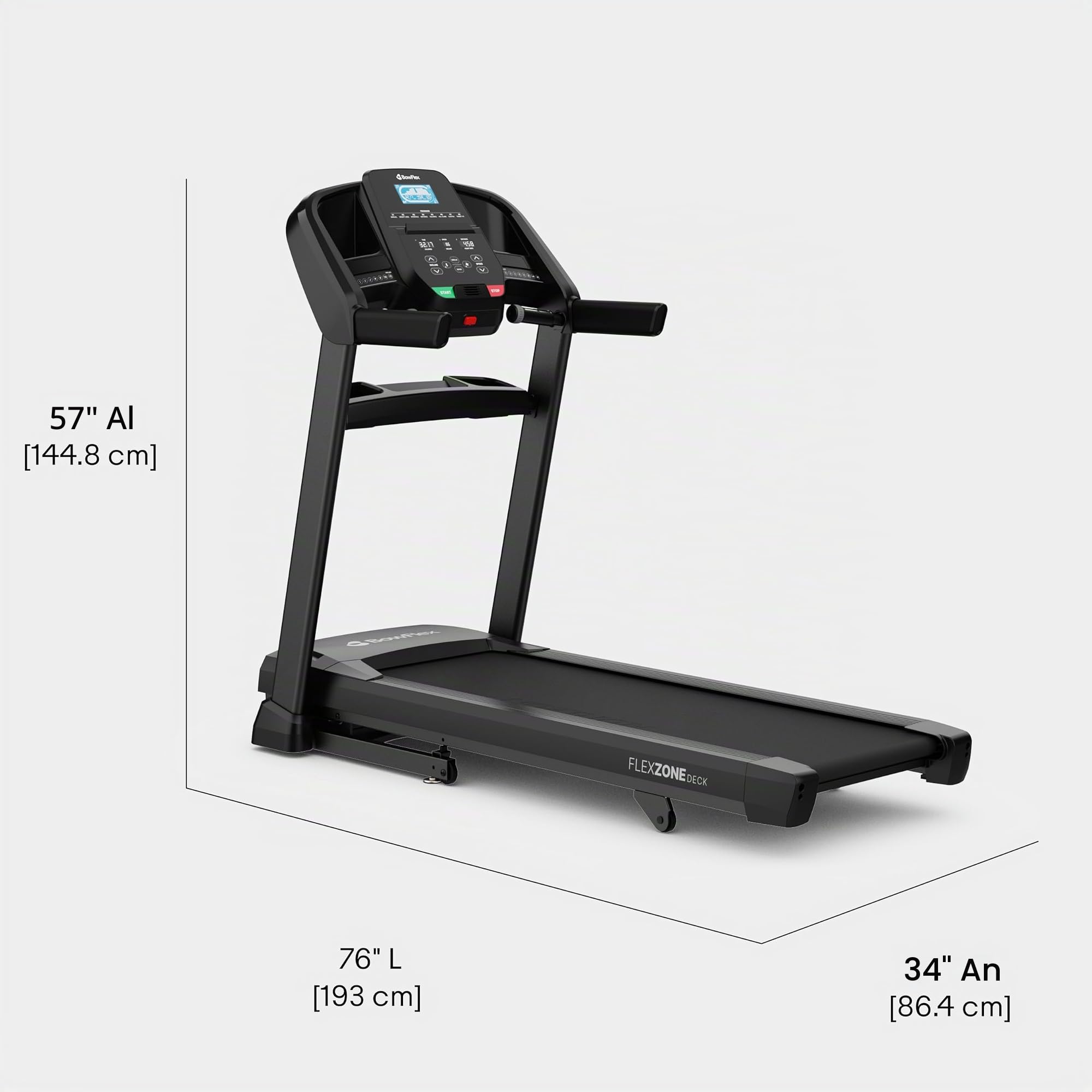 Cintas DE Correr BOWFLEX – hasta 20 KM/H, INCLINACIÓN MOTORIZADA, AMORTIGUACIÓN SOFTTRAK, Bluetooth JRNY, ZWIFT Y Peloton, SINCRONIZACIÓN Apple Watch Y Galaxy Watch (T6 Y T9)