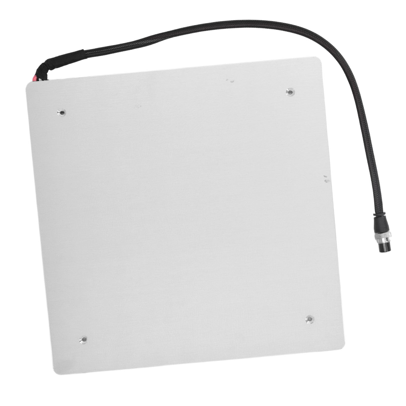 3D Drucker Heizbett, 310 x 310 x 3 mm Aluminiumlegierung, 12V 220W, mit Luftfahrtstecker und Isolierunterlage für CR 10 und CR 10S, Schnellheizend bis 100°C