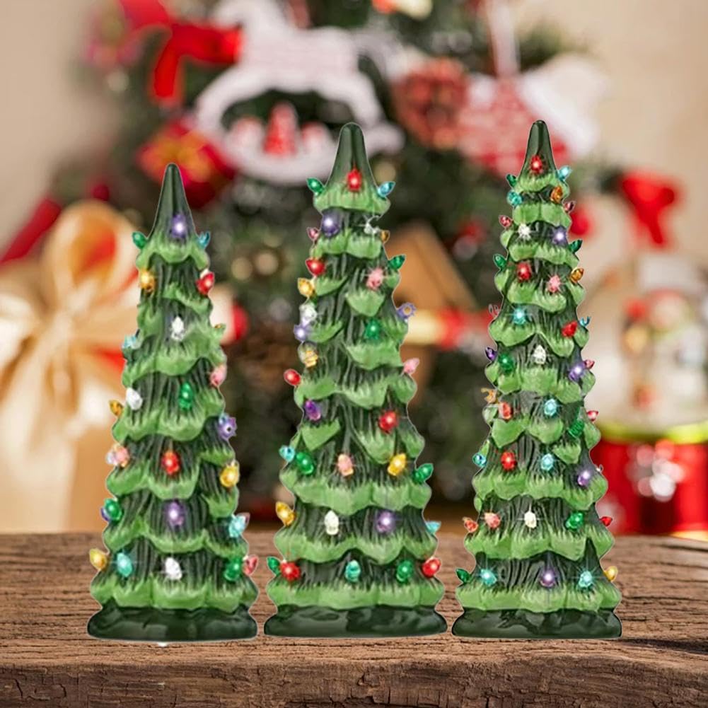 Árbol de Navidad de cerámica decorativo ideal para regalar y decorar el hogar estas fiestas