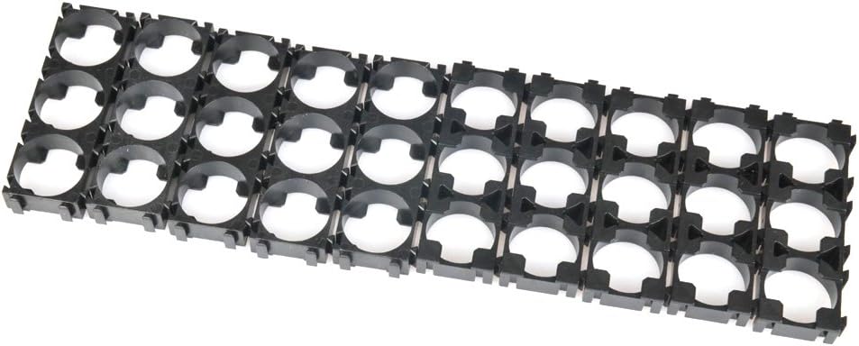 DIY 18650 Battery Holder Case Box(10-Pack) Diameter: 18.2mm