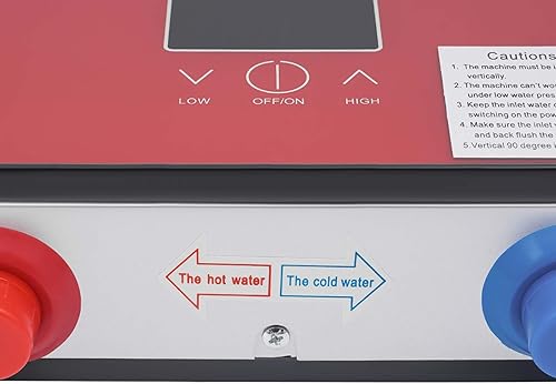 Miniatura 6 de Calentador de agua eléctrico sin tanque, 6500 W a 220 voltios, calentador de agua eléctrico residencial instantáneo caliente bajo demanda para baño,