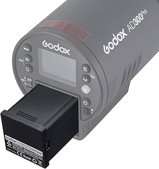 Amazon.com : GODOX WB300P Lithium Battery Pack Suitable AD300 Pro