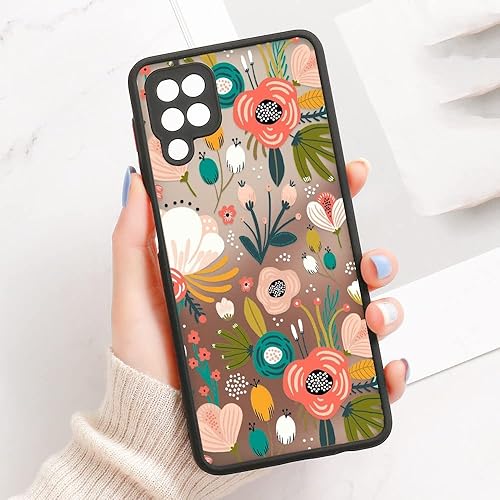 Miniatura 1 de LMEIL Funda para Samsung Galaxy A52 5G Funda A12 A52s A13 A53 A50 A21S S22 Ultra A22 A51 A71 S21 S20 FE S10 A32 A73 A33 A31 Fundas mate, U407, para