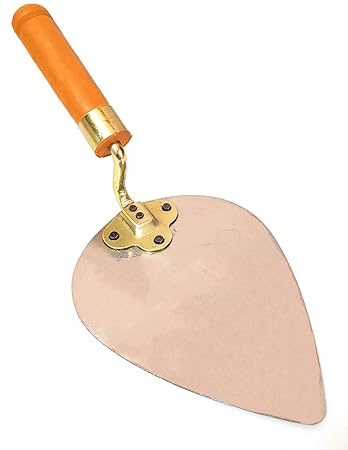 A1 Plastic, Metal and Wood Trowel (Medium, Multicolour)