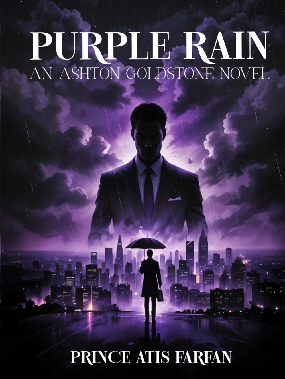 PURPLE RAIN: An Ashton Goldstone Novel      Hardcover – Large Print, April 23, 2025