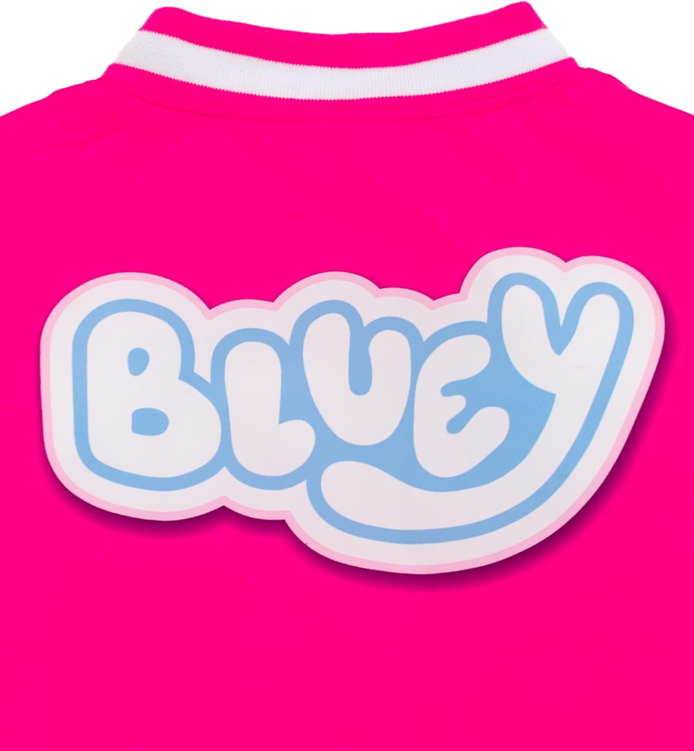 Bluey Girls Varsity Bomber Jacket Toddler to Big Kid Sizes (2T - 10-12) - Image 6
