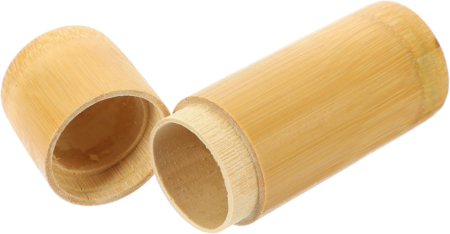 TEHAUX Multi-functional Matchstick Box Match Can Bamboo Storage Option Classic Chic Design for Tabletop and Home Use