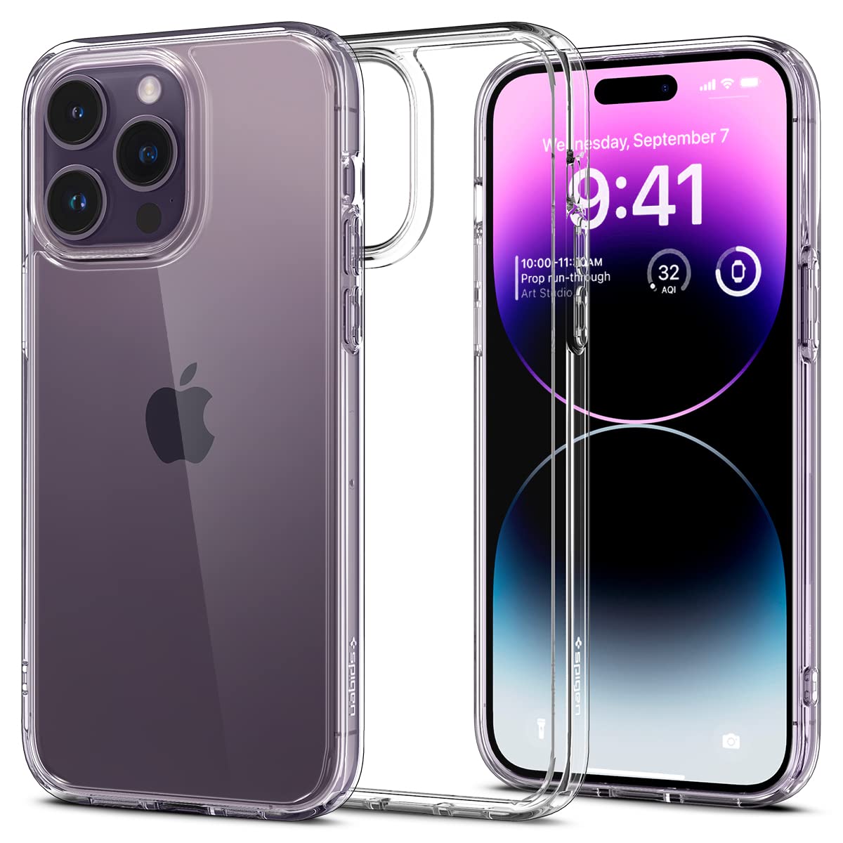 Spigen Ultra Hybrid Back Cover Case Compatible with iPhone 14 Pro max