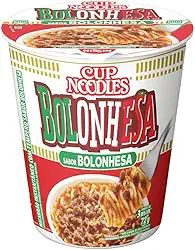 Nissin Cup Noodles Sabor Bolonhesa 72G