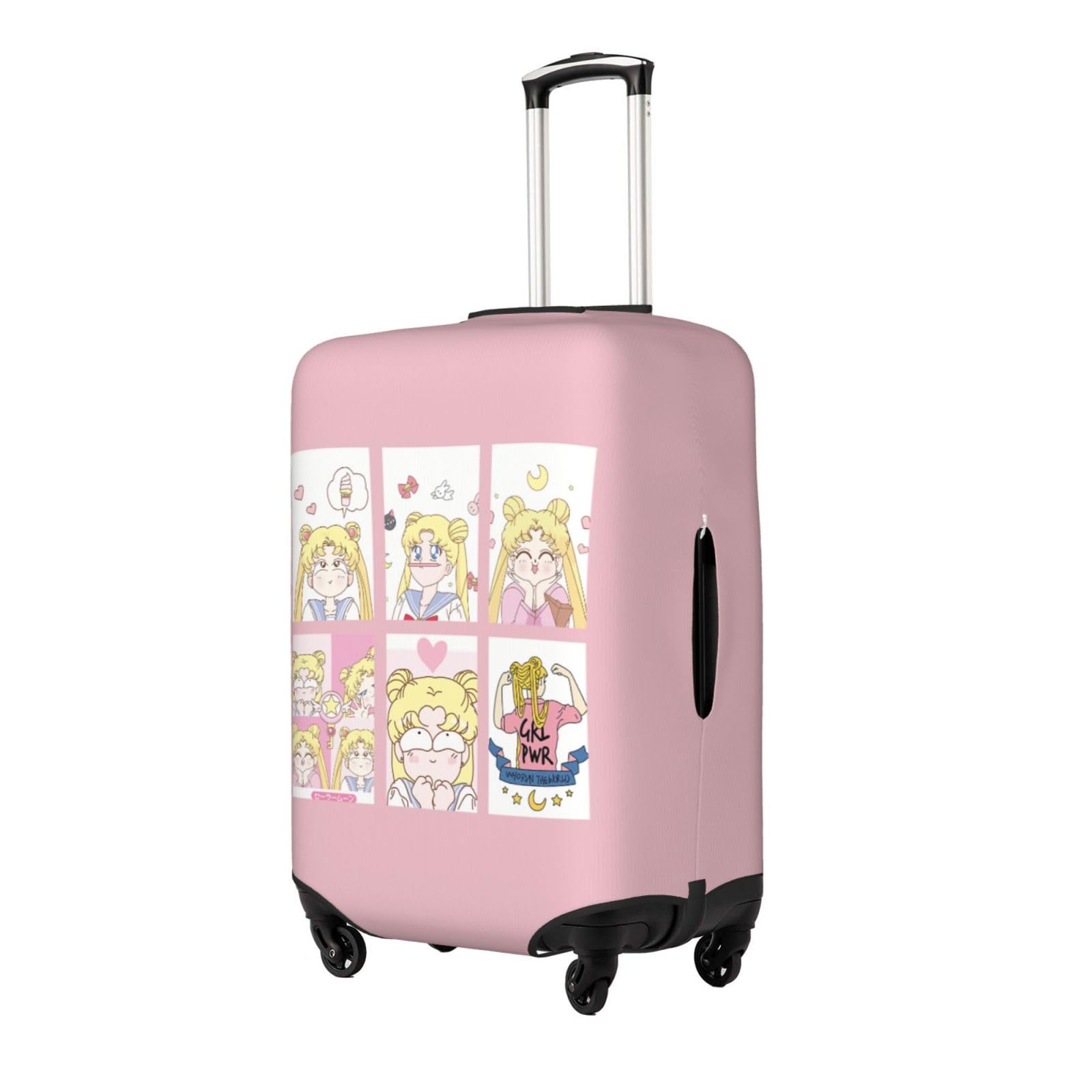 セーラームーン ピンクミニトランクケース Amazon.co.jp: スーツケースカバー 美少女戦士セーラームーン ピンク