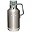 Stanley Classic Easy-Pour Growler 64 oz | Keeps Beer Cold or Coffee Hot | Leakproof Steel Lined Lid and Easy to Carry Handle | Insulated Stainless Steel | BPA-Free | Stainless Steel Shale