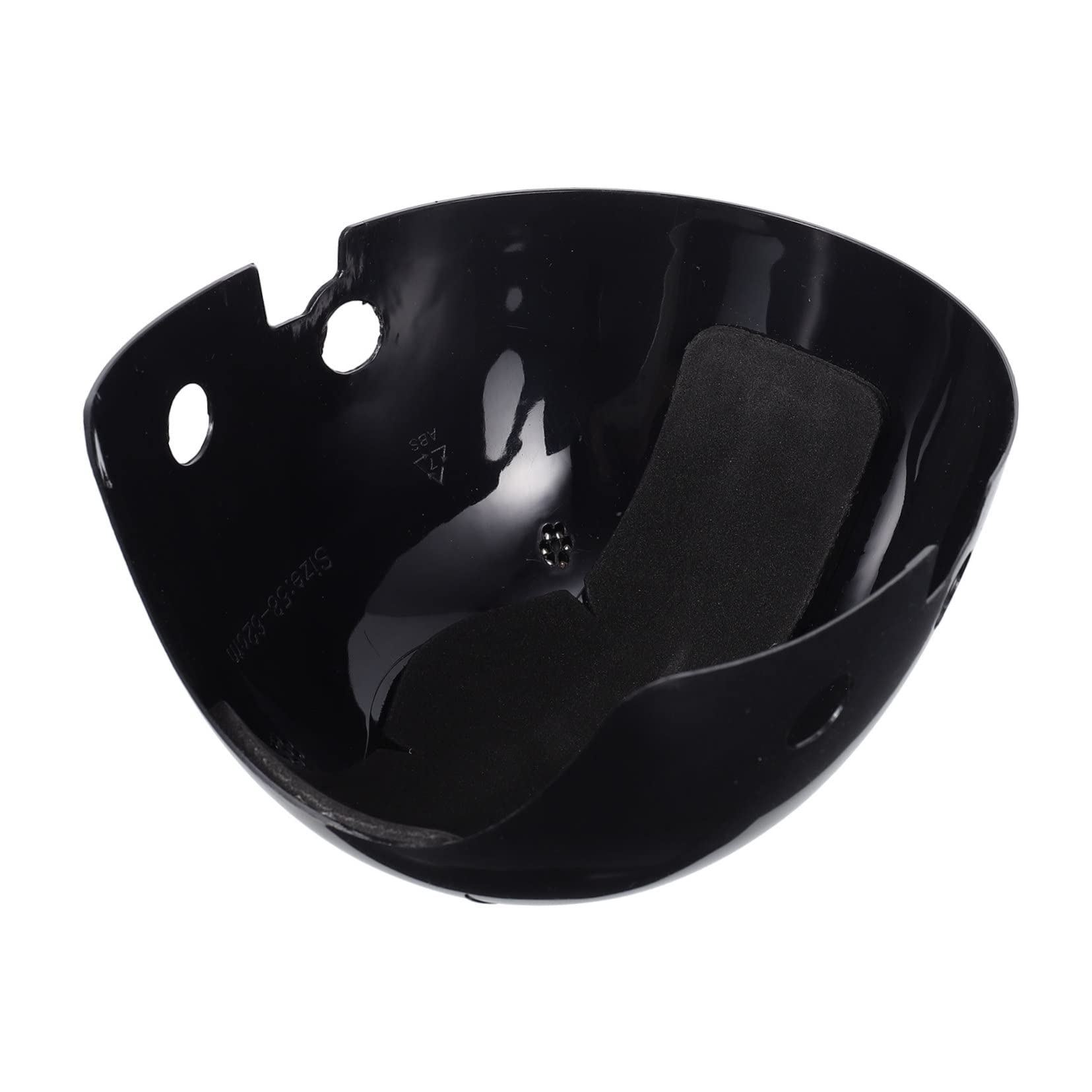 3 Pièces Coquille De Chapeau Base-Ball Insérer Doublure Hommes Capuchons Inserts Insert De Chapeau Pratique Insert De Casquettes Anti-heurt Black Plastique