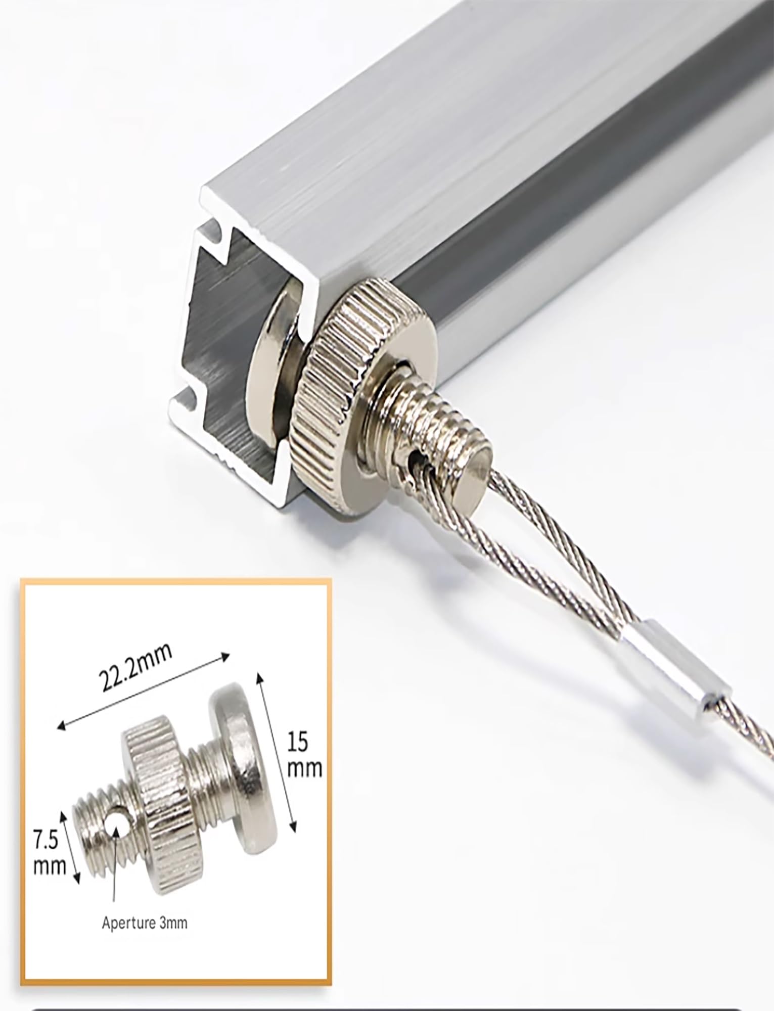 Sistema de techo para colgar cuadros con rieles, cables y ganchos para carteles y galería, solución versátil de arte de pared