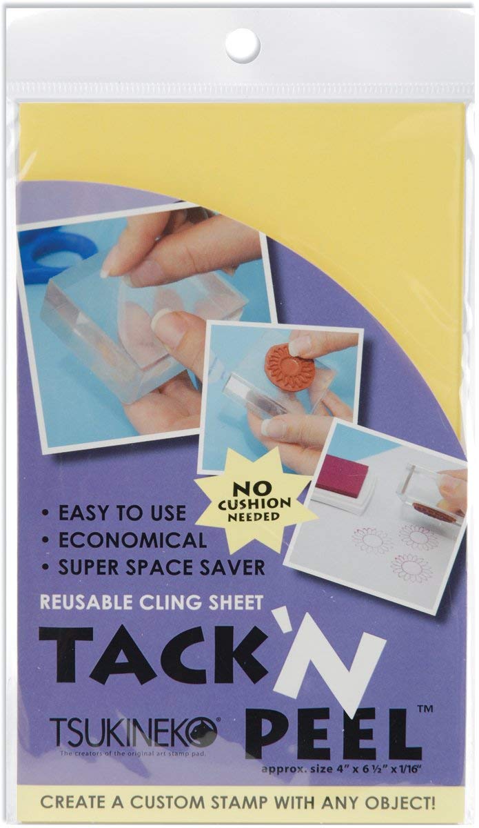 Imagine Crafts Tack 'N Peel Reusable Cling Sheet-4"X6.5"