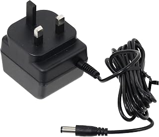 SPARES2GO Battery Charger Cable/Mains Power Lead Plug Compatible with Gtech SW02 SW11 SW16 Carpet Sweeper (1.9m)