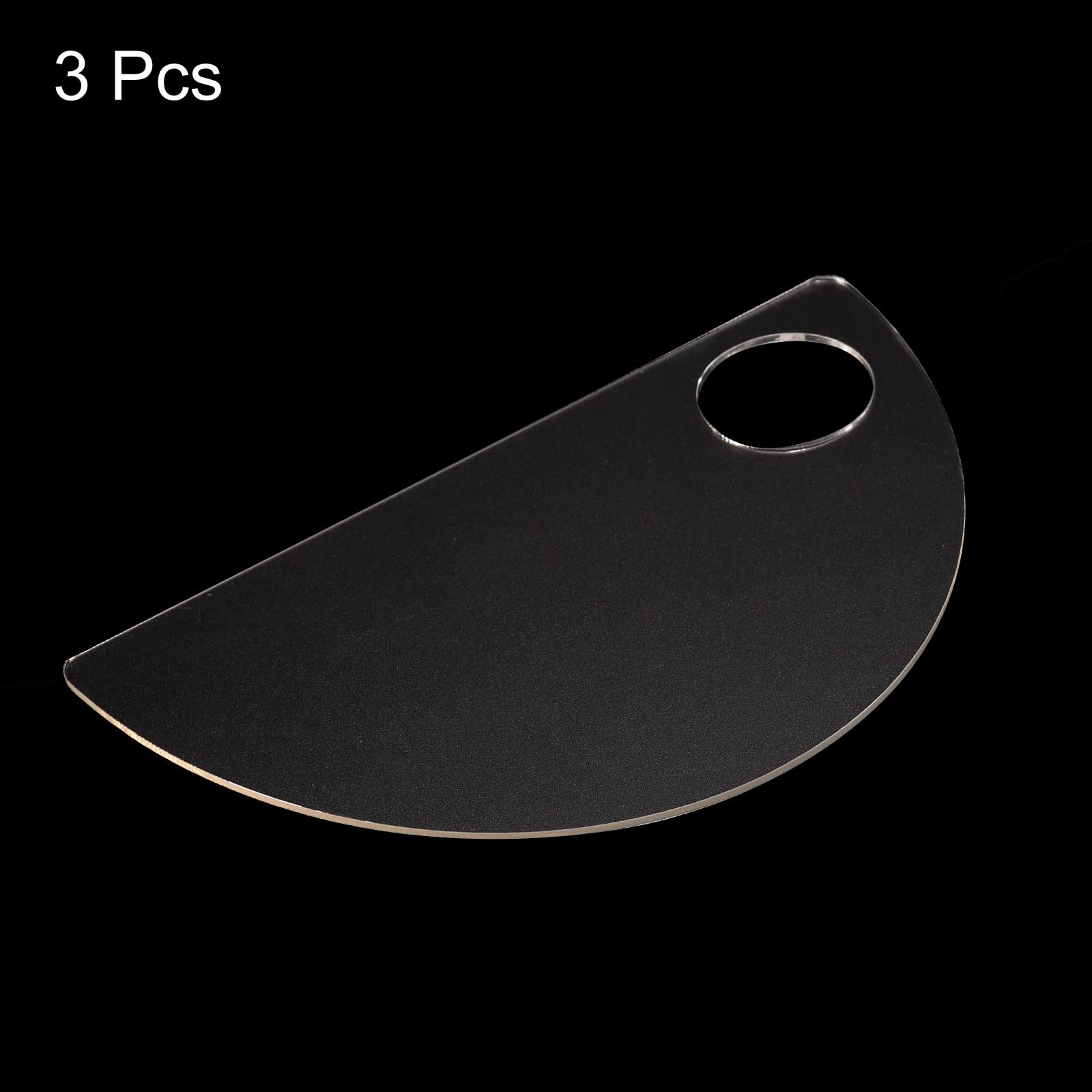 PATIKIL Palette De Peinture Acrylique Rectangulaire Avec Trou Pour Le Pouce Pour Aquarelle, Gouache, Loisirs Créatifs, 20,3 X 30,5 X 0,2 Cm