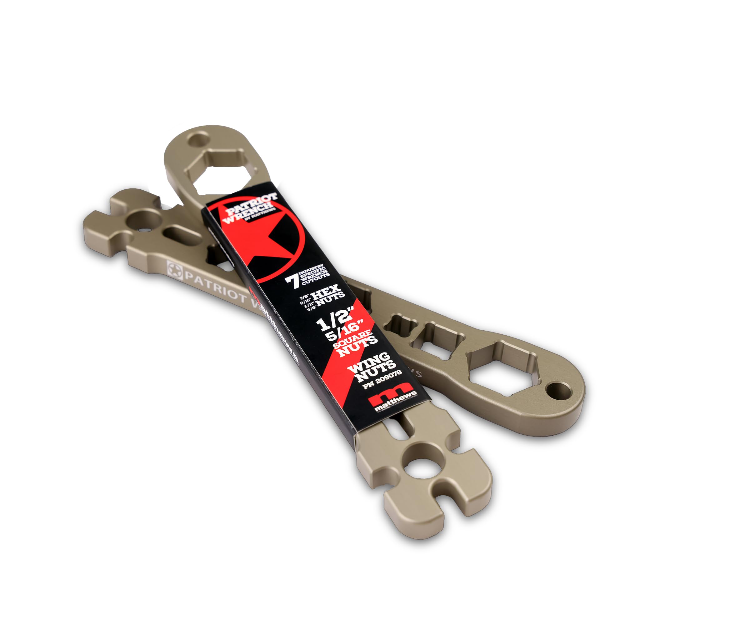 MATTHEWS STUDIO EQUIPMENT Professional Stagecraft and Rigging Wrench Patriot Wrench