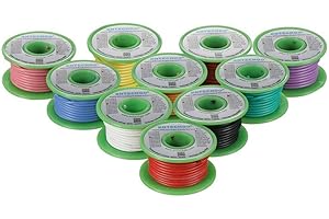 BNTECHGO 18 Gauge Silicone Wire Assortment